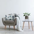thumbnail image 3 of Stupell Industries Blue Abstract Dandelions Decorative Printed Throw Pillow, 14 x 20, 3 of 5