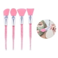 thumbnail image 1 of 4PCS Face Mask Brush Set Portable Silicone Mask Applicator Makeup Brush, 1 of 7