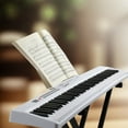 thumbnail image 5 of Glarry 88 Keys Folding Keyboard Piano, Semi-Weighted Standard Digital Piano with Handbag,Headphone White, 5 of 8