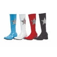 thumbnail image 3 of 1031 175-STAR KIDS 1.75" Heel Gogo Knee High Boot With Glitter Star, 3 of 4