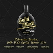 Millennium Tanning Solid Black Special Reserve 200X Tanning Lotion 13.5 oz