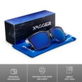 thumbnail image 6 of Xagger Two-Tone Square Polarized Sunglasses for Men Women UV400 Mirrored Driving Fishing Golf Sun Glasses, 6 of 6