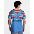 thumbnail image 4 of Chucky Men's and Big Men's Graphic Cosplay Tee and Beanie Set, 2-Piece, Sizes XS-3XL, 4 of 6
