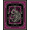Black, Pattern 6, variant on ODIKA 4'x6' Machine Washable Non-Slip Area Rug, Crochet Hook Kit Wild Mustang Design Canvas Project High Traffic Rug, Pink, 635416