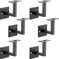 thumbnail image 2 of 6 Pcs Handrail Brackets, Heavy Duty Handrail Brackets, Square Handrail Brackets, for Staircase Stair Railing Brackets Bookshelf Support, 2 of 7