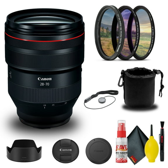 Canon RF 28-70mm F/2L USM Lens (2965C002)   Lens Pouch   UV Filter   More (International Version)