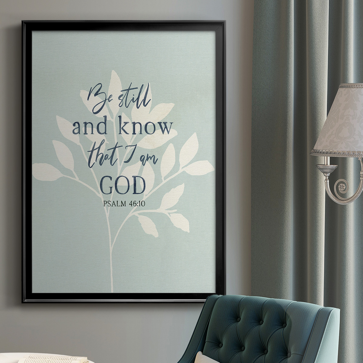 Be Still Premium Classic Framed Print - Ready to Hang