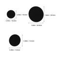 thumbnail image 2 of BESTYASH 6Pcs Dual Use Felt Coasters Protective Pot and Pan Protectors for Home Office, 2 of 7