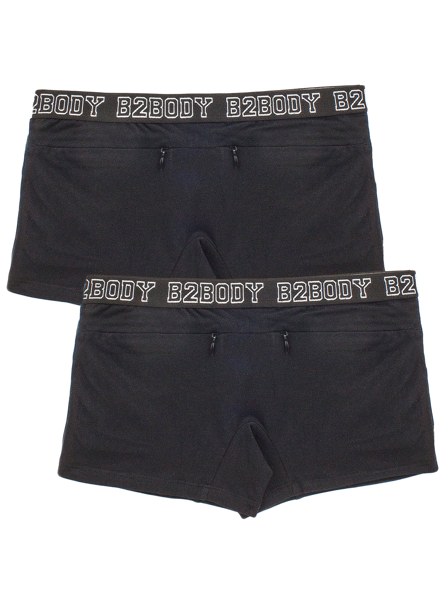 B2BODY - B2BODY Women's Cotton Panties with Pocket Stash Small to Plus 