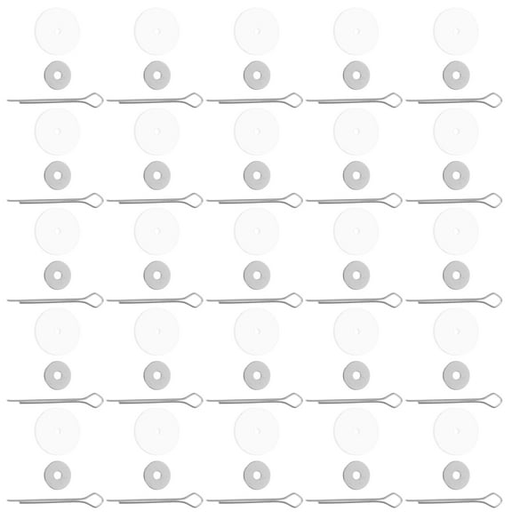WORGEOUS 2 Bags Doll Joint Cotter Pin Joints And Discs For Diy Plush Bear Crafting Accessories Diy Supplies Handmade Stuffed Animal Projects Material