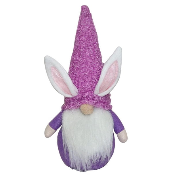 Conejo De Pascua, Muñeco De Conejito De Pascua Sin Rostro, Bonitos Suministros Duraderos Para Fiesta De Pascua Para Estantería, Sofá, Cumpleaños sonducket HA042629-03