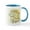 White/Blue Inside, variant on CafePress - Happy Easter Mugs - 11 oz Ceramic Mug - Novelty Coffee Tea Cup