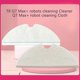 thumbnail image 3 of 6PCS Washable Side Brush Mop Cloth for T8/ Max / Max+Robot Vacuum Cleaner Replacement Spare Part, 3 of 5