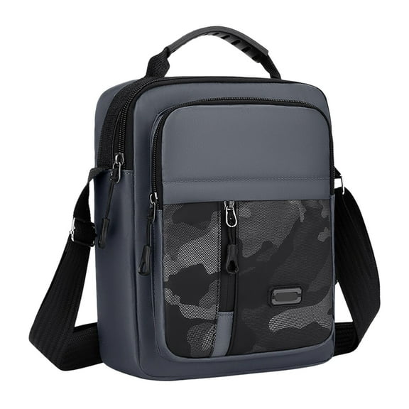 Mauxuk Trendy Camouflage Crossbody Bag - Large Capacity Waterproof Shoulder Bag with Multiple Pockets, Adjustable Strap for Travel & Outdoor