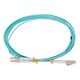 thumbnail image 1 of 3 Metros 9.8Ft Fibras Parche Cable Multimodo Dúplex LC-LC OM4 LSZH Fibras Óptico Puente Verde para Rojo Transceptor, Instrumentación 1 Uds, 1 of 6