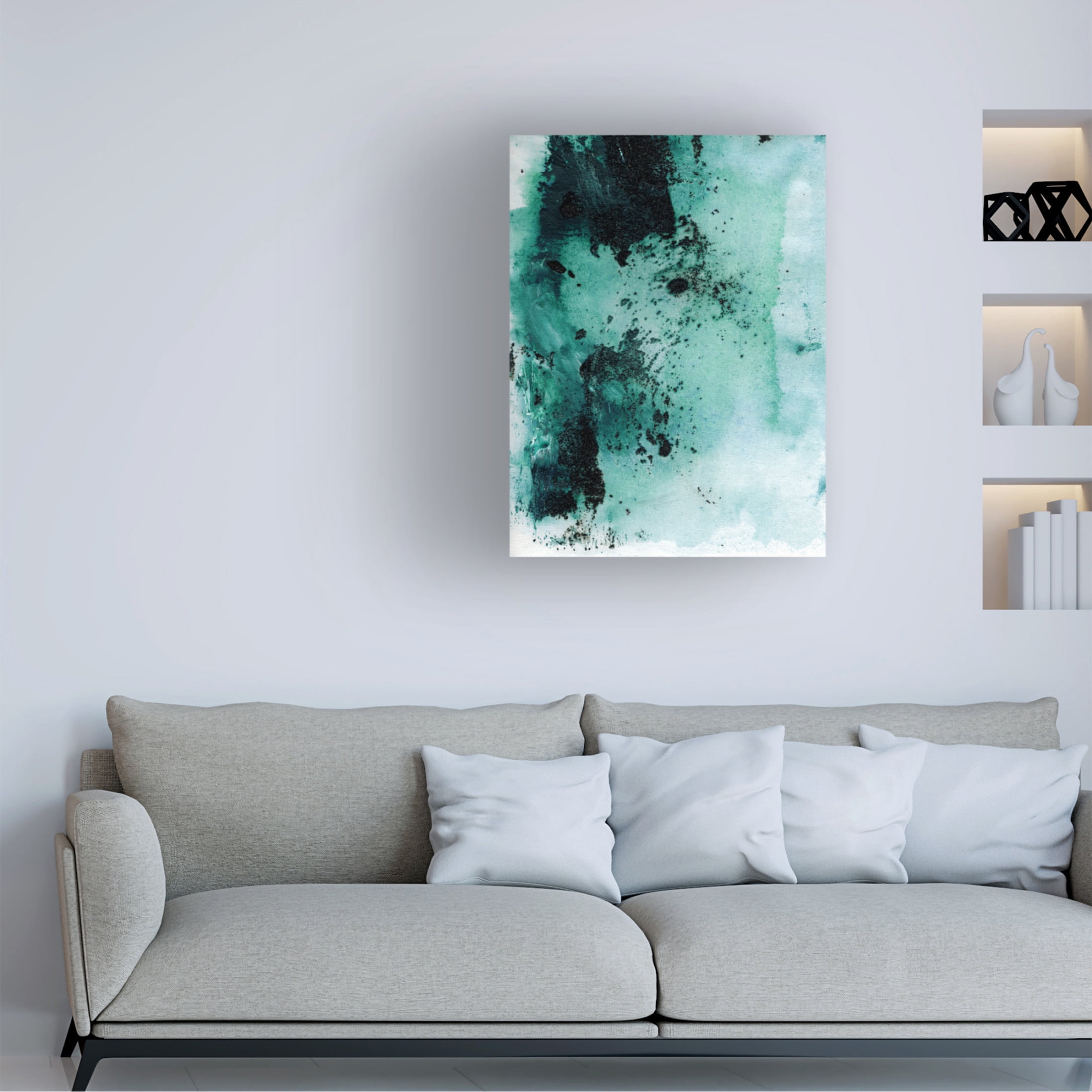 Canvas Wall Art - Deb Chaney 'Bamfield West Coast' Wall Art for Living Room, Bedroom, or Office Décor by Trademark Fine Art - 18 x 24 Inches