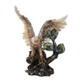 thumbnail image 3 of Resin Eagle Sculpture, Ornament Figurine Collectable Creative Art Craft Display Statue for Desk Home Decor Anniversary Dining Room Cafe Style A, 3 of 8