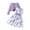 Purple, variant on Splozh Girls Clothes 2PCS Little Toddler Girls Dress with Cardigan Floral Dresses Ruffle Sweaters Spring Clothes Purple,6-7 Years