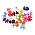 thumbnail image 4 of 20pcs Clip de para Pelo Clip de Cinta Lados Hecho A Mano para Niños Sunnimix Las pinzas de pelo del arco, 4 of 7