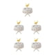 thumbnail image 1 of Mantel de Encaje Advancent Elegante 100cm Estrellas Duraderas, 1 of 6