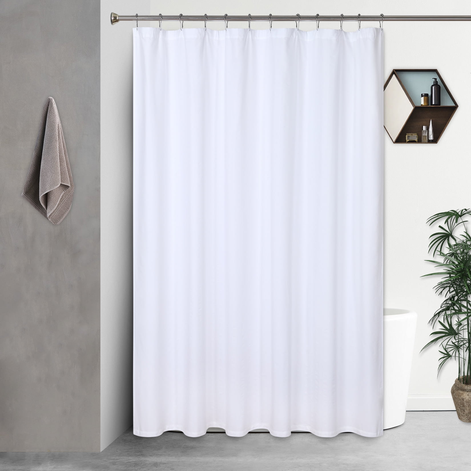 Haperlare Shower Curtains Liner for Bathroom 70"W x 72"L Bubble