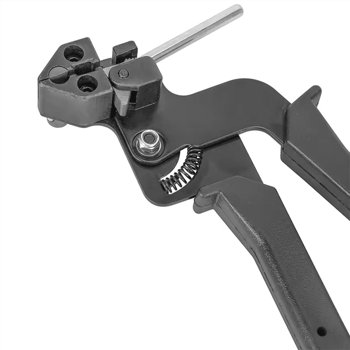Self-Locking Tie Pliers Stainless Steel Tie Tools Manual Multi-Purpose Locking Cable Metal Tie Cable Bundle Tool,1 * Stainless steel cable tie pliers