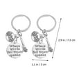thumbnail image 4 of STRANDCHIC Musical Microphone Ornament Sturdy Zinc Alloy Key Adorn 2Pcs, 4 of 8