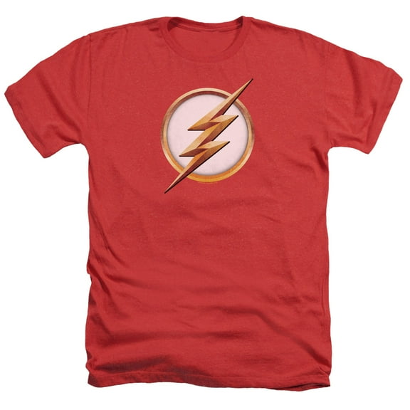Flash - Season 4 Logo - Heather Short Sleeve Shirt - XX-Large