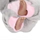thumbnail image 3 of 25cm Newborn Baby Doll Adorable Realistic Soft Silicone Reborn Baby Dolls Role Play Toy Birthday Gift Closed Eyes, 3 of 3