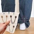 thumbnail image 3 of Lot de 2 Clips Magnétiques Multi-Fonctions avec Chaîne pour Fixer Boutons et Poignets de Jean, 3 of 7