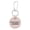 Pickleball Grandma, variant on Round Pickleball Keychain | PU Leather | 2.5-inch | Carabiner Clip
