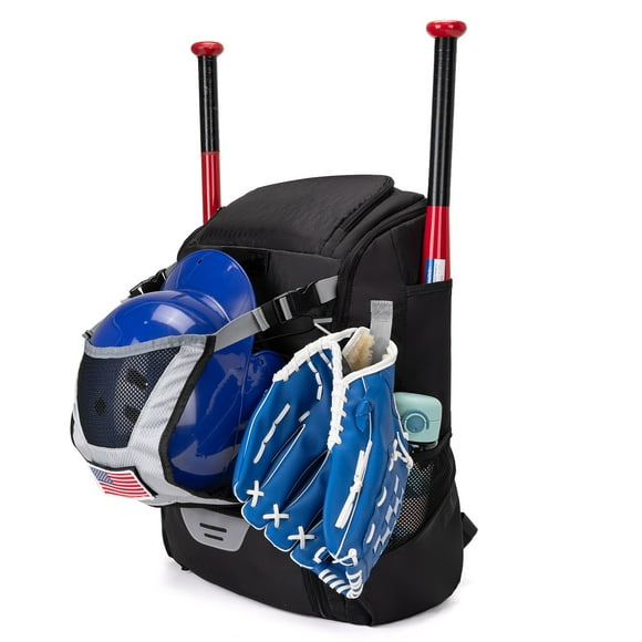 serony Polyester Baseball Backpack Softball Bag Durable bats, balls, gloves, Oxford Cloth For Bats Balls Gloves Including Bats