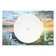 thumbnail image 2 of Ryvnso Placemats Set of 4 Beautiful Lake Wildflowers Dining Mats Heat-Resistant Non-Slip Washable Table Mat, 2 of 8