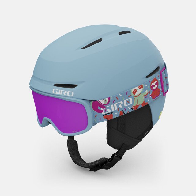 GIRO Casque CP SPRUN - Jeunesse Bleu Port Léger, S