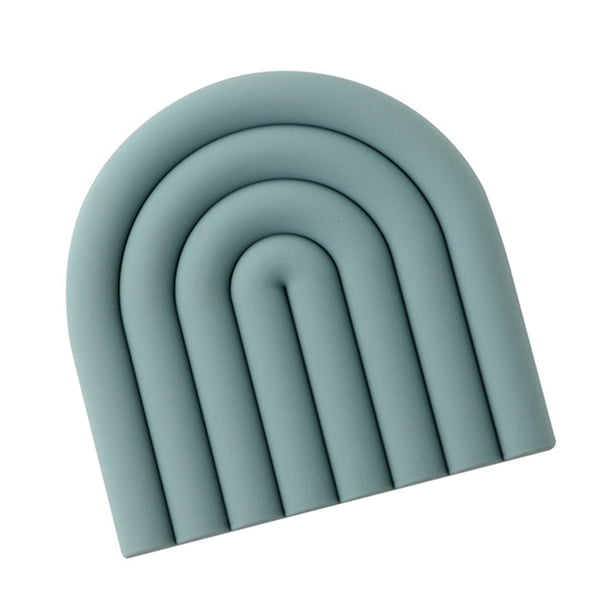 Salvamanteles de Silicona Resistente al Calor, Multiusos, Sin Deslizamiento, Tapete Para Mesa, Tapete de Silicona para Encimera de Cocina, Mesas, Plases Calientes, Palas de Palas