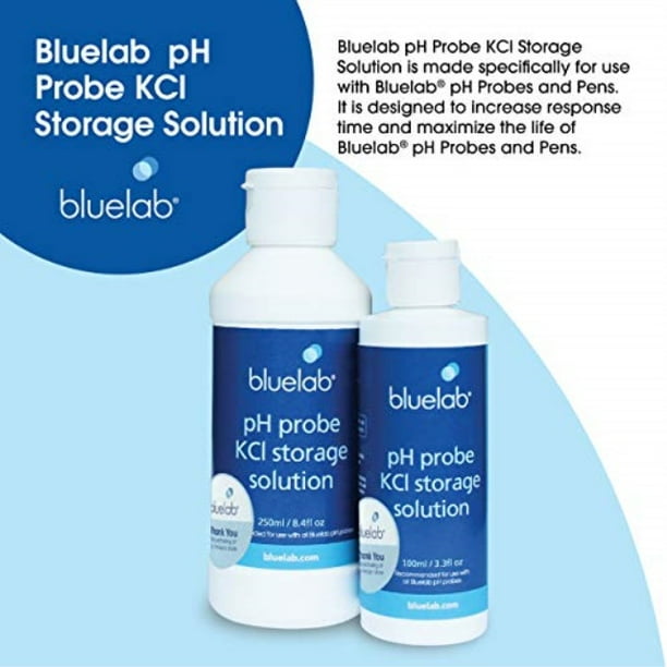 Bluelab STSOL100 KCL Storage Solution for pH Probes, 100ml Walmart