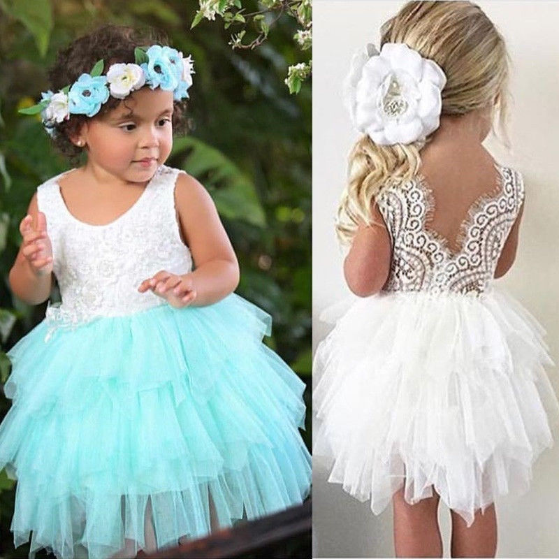 White flower girl dress 18 months Clearance