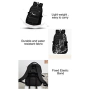 DAKIMOE School Backpack for College High Middle School Fashion Student bag, Cute Aesthetic Teen Bookbag for Teens Women, Black