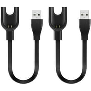 MiPhee Charger Cable for Mi band 3 USB Charging Xiaomi 3 Smartwatch, 2-Pack