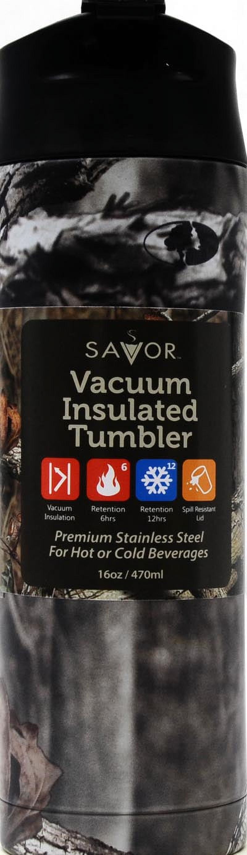 SAVOR 18oz Stainless Steel Insulated Travel Mug - Cobalt