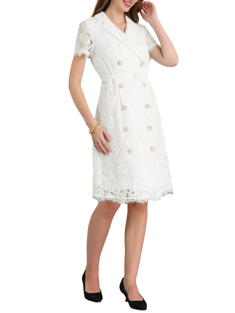 knee length dresses for ladies Verlaine White Linen Blend Maxi Dress