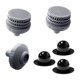 thumbnail image 2 of Juego de conectores para chorro de agua de piscina 25022E para conector de filtro de piscina sobre el suelo 2 Rejilla coladora Tapón de 3 orificios, 2 of 9