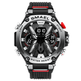 thumbnail image 4 of SMAEL Alloy Dial Quartz Digital Watch Men Military Waterproof Dual Display Backlight Outdoor Sports Stopwatch, 4 of 10