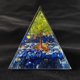 thumbnail image 1 of Mini pirámide de cristal natural, generador de energía, cuarzo, amatista, curación espiritual, cristal, chakra, pirámide de resina, 1 of 6
