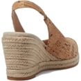 thumbnail image 5 of Cole Haan Womens Cloudfeel Espadrille Wedge Slingback 80 mm, Cork/Natural Linen, 7, 5 of 5