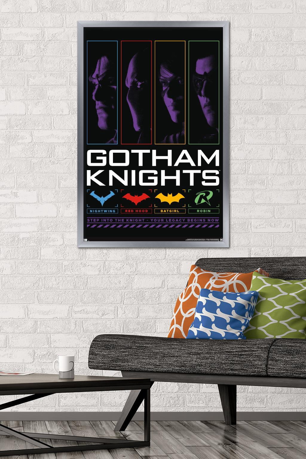 DC Comics Gotham Knights - Step In Wall Poster, 22.375" x 34" Framed