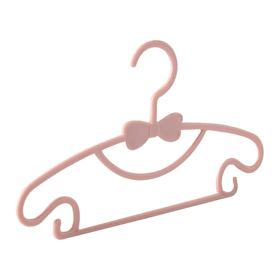 Clothes Hanger Racks, Ongmies Clothes Hangers Hanger Racks Portable Plastic Display Hangers Windproof Coats Clothing Organizer Hanger, Pink