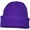 Purple, variant on CoCoMangos Unisex Winter Solid Color Hats Knit Slouchy Beanie Hats Soft Skull Stocking Cuffed Cap Warm Ski Hats for Men Women