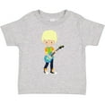 thumbnail image 3 of Inktastic Rock Boy, Blond Hair, Guitar Player, Band, Music Boys Toddler T-Shirt, 3 of 5