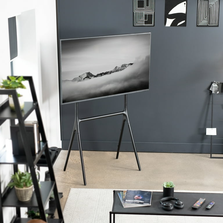 VIVO Big Screen Modern Universal Flat Easel Studio TV Stand